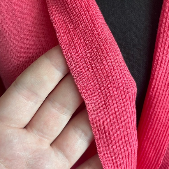 Jones New York cardigan pink fuschia size Medium - Picture 11 of 13